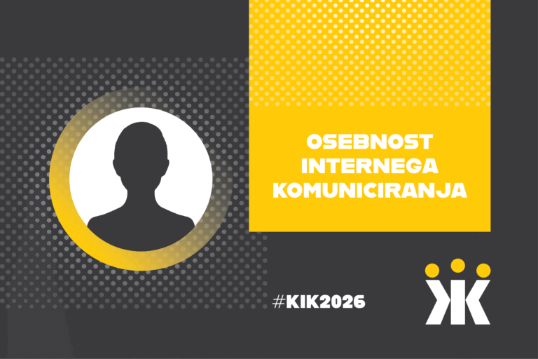 KIK Osebnost internega komuniciranja 2026